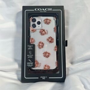 Coach Floral Design iPhone 11 Pro Case